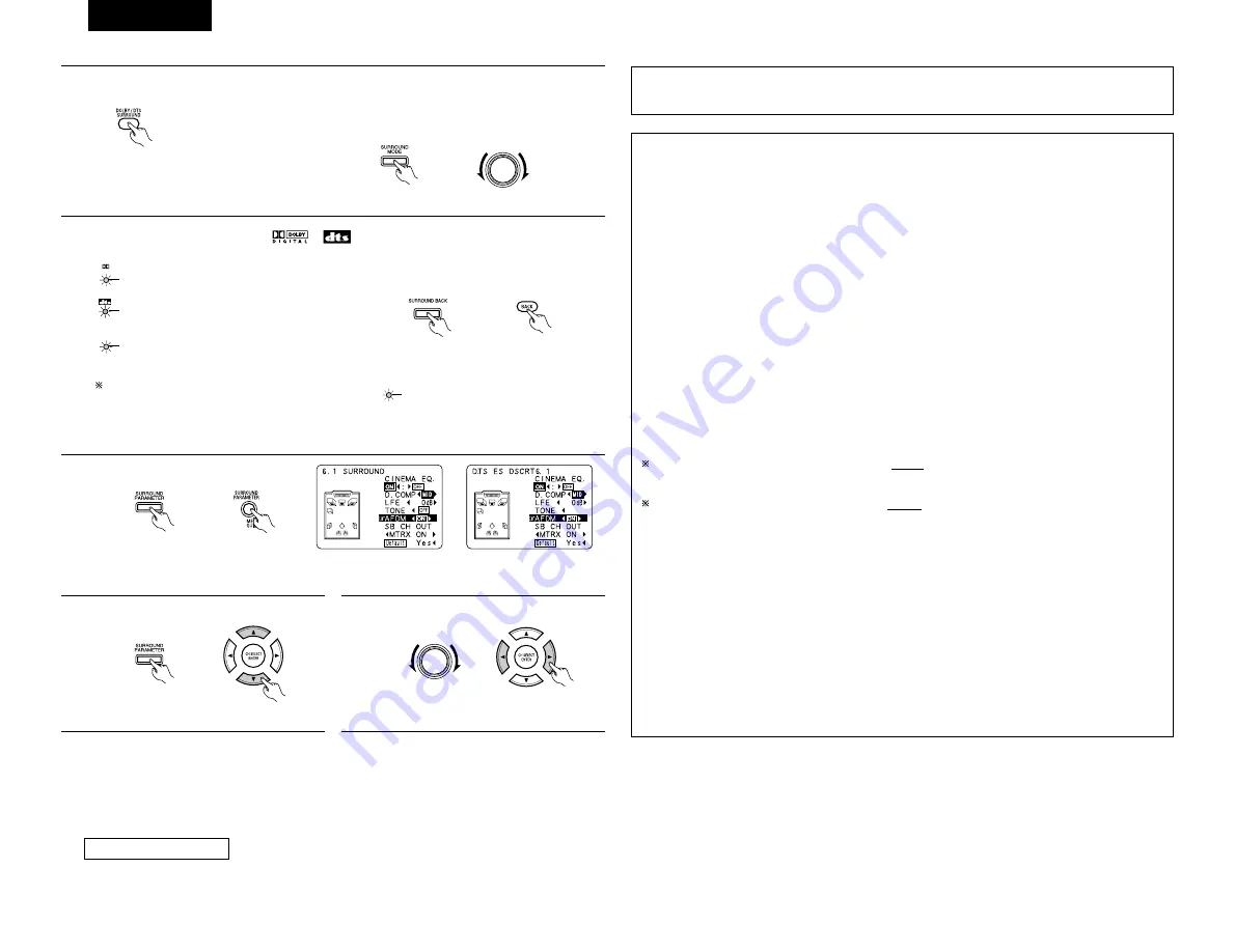 Denon AVR-3803 Operating Instruction Download Page 82