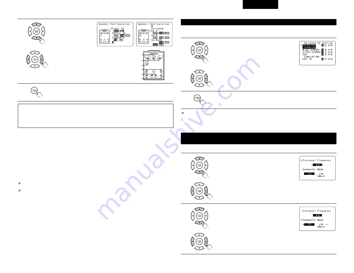 Denon AVR-3803 Operating Instruction Download Page 155