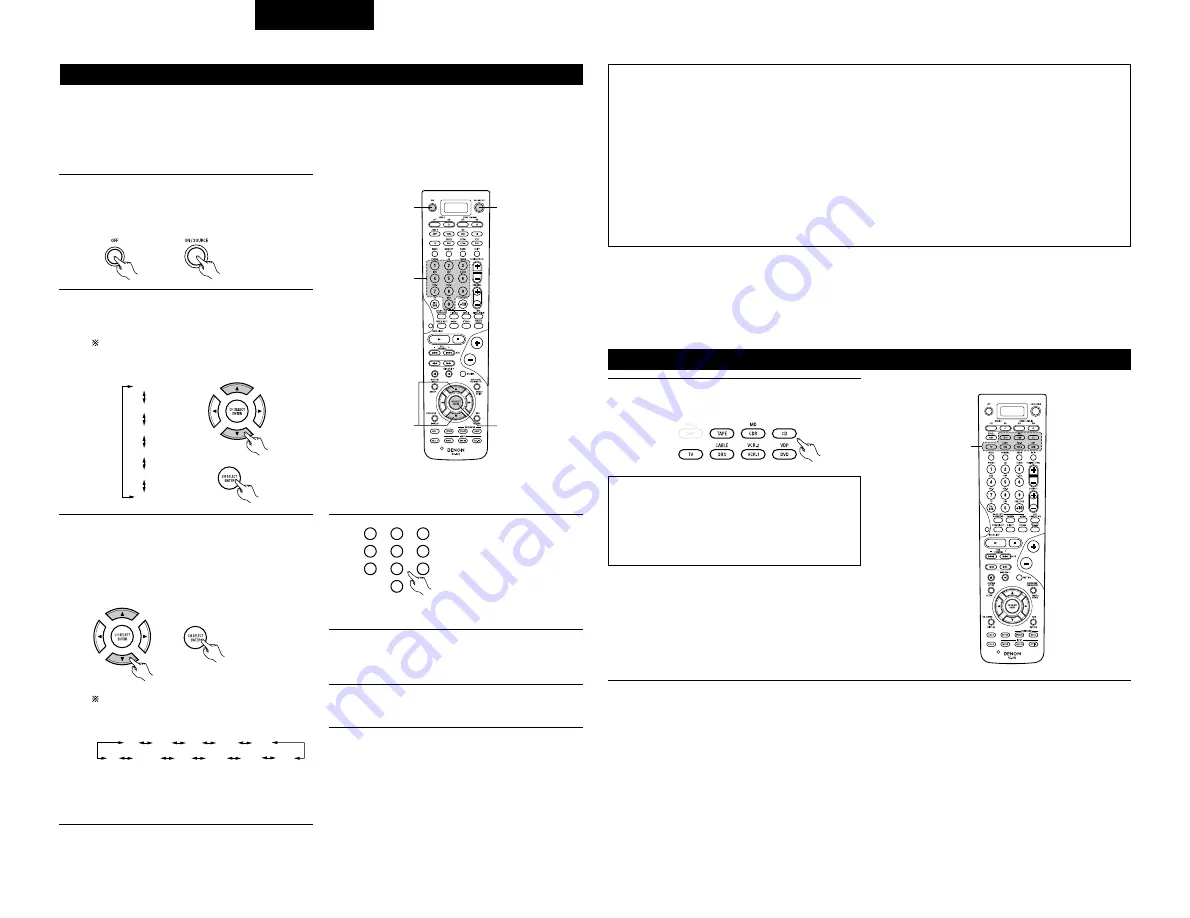 Denon AVR-3803 Operating Instruction Download Page 164