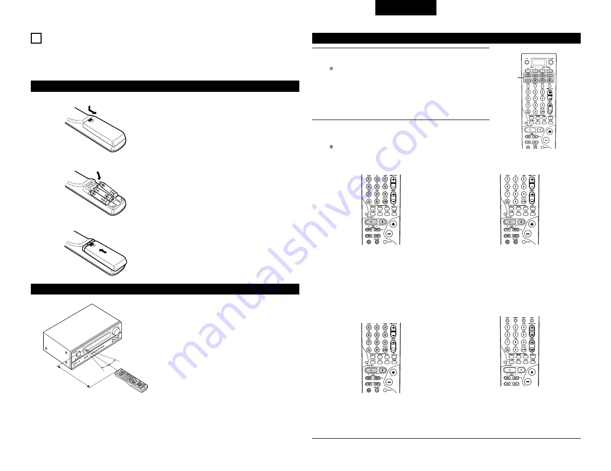 Denon AVR-3803 Operating Instruction Download Page 211