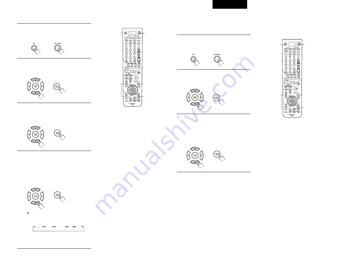 Denon AVR-3803 Operating Instruction Download Page 217