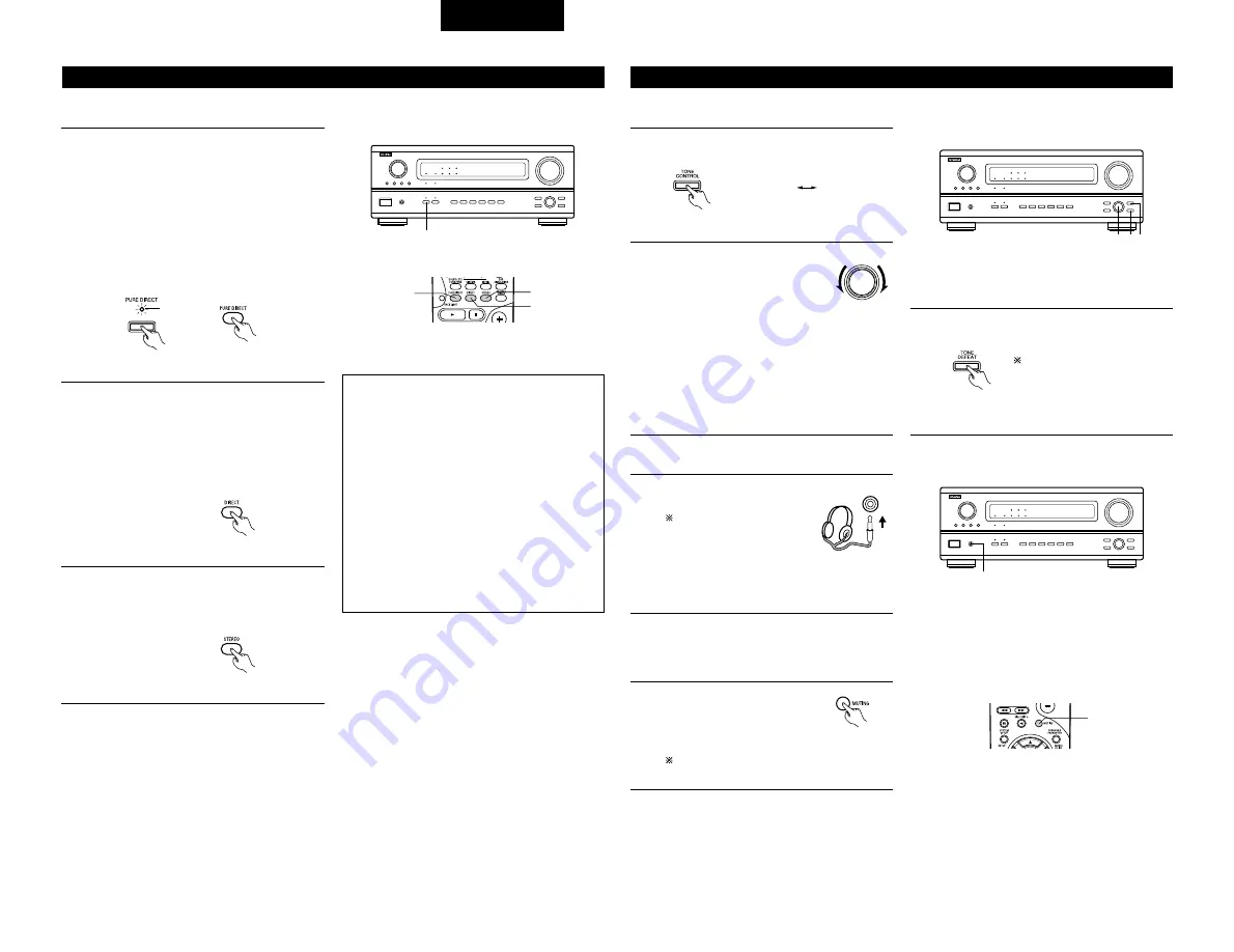 Denon AVR-3803 Operating Instruction Download Page 268