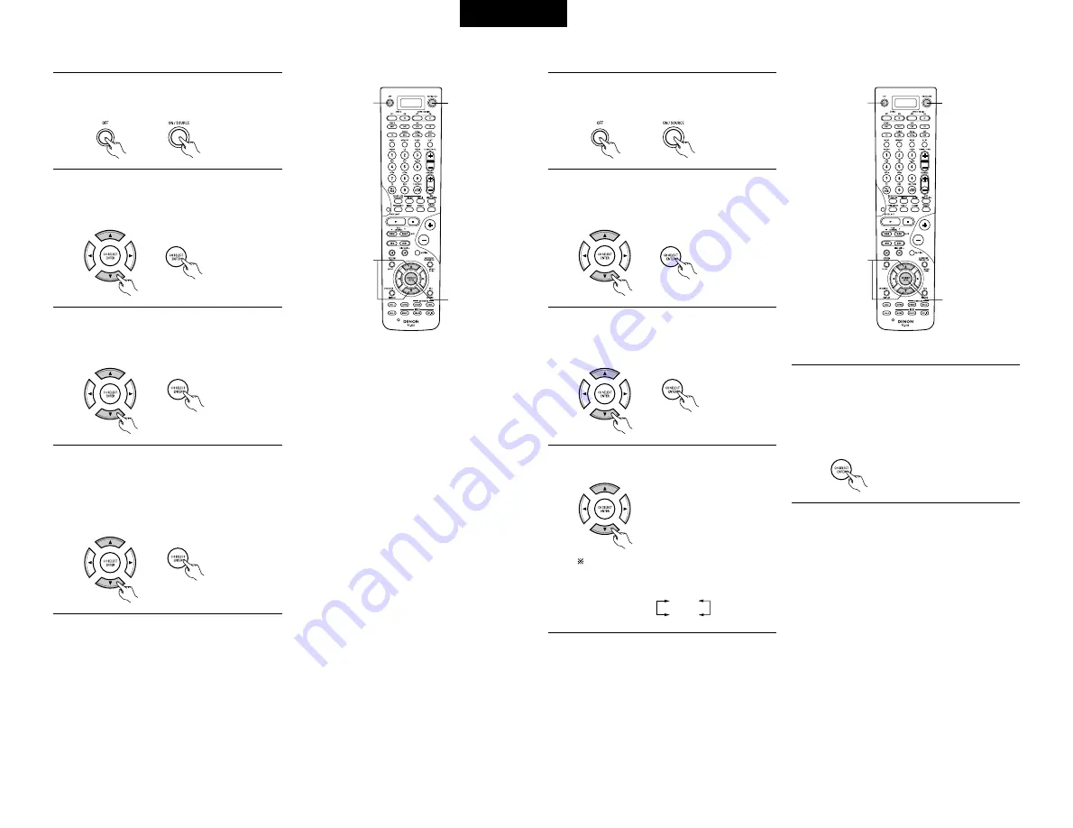 Denon AVR-3803 Operating Instruction Download Page 312