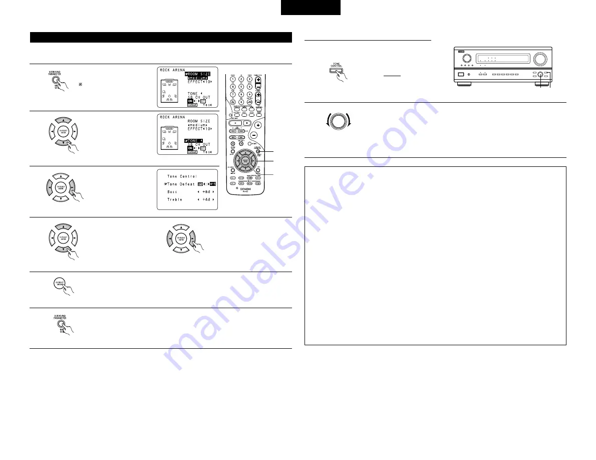 Denon AVR-3803 Operating Instruction Download Page 325