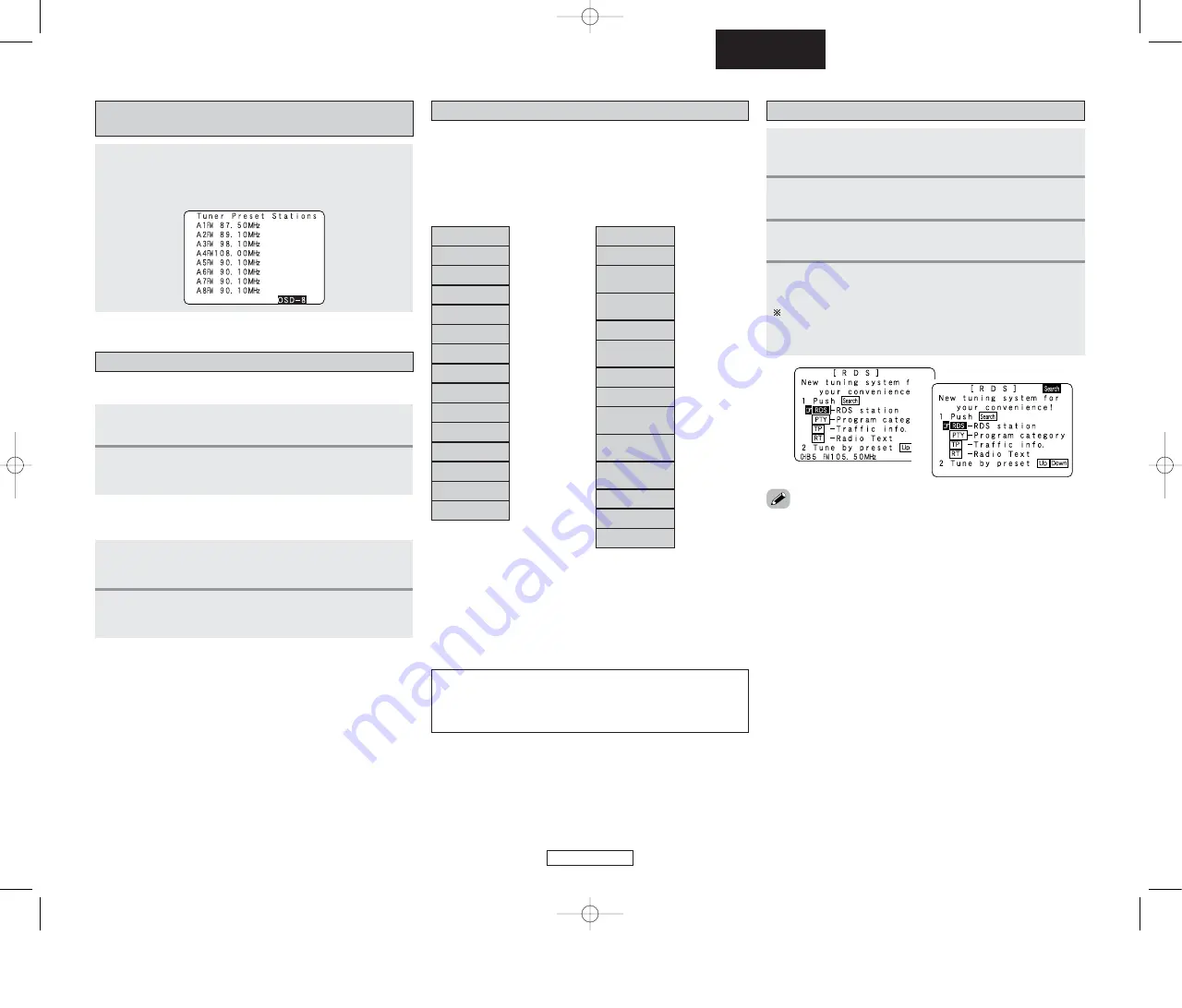 Denon AVR-3806 (Spanish) Instrucciones De Funcionamiento Download Page 41