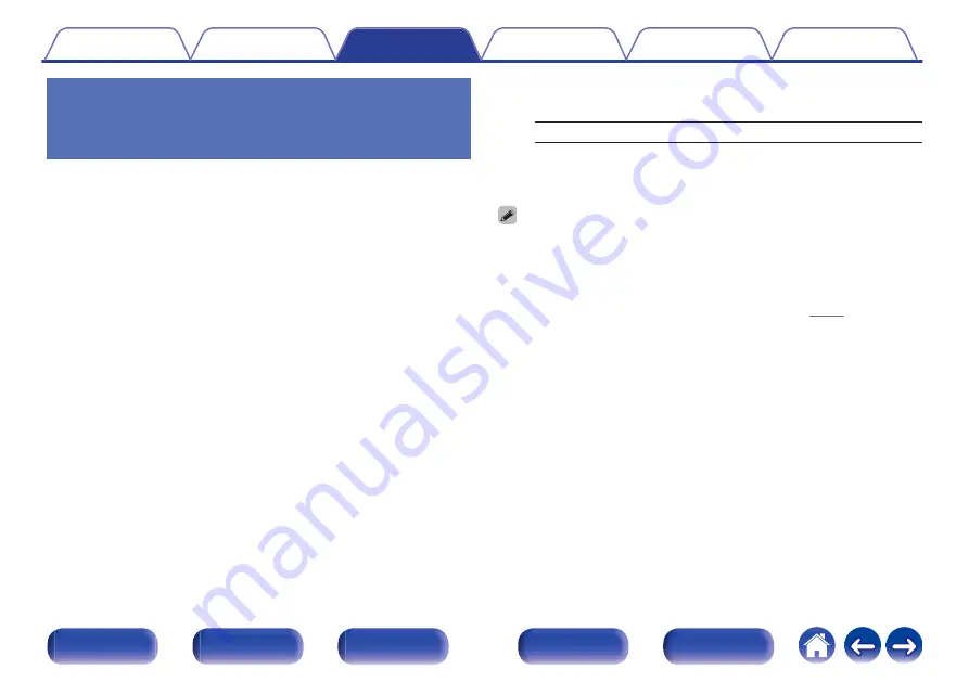 Denon AVR-X2500H Owner'S Manual Download Page 107