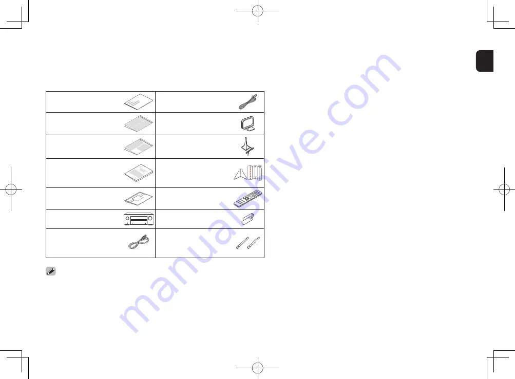 Denon AVR-X3700H Quick Start Manual Download Page 3