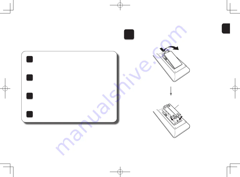 Denon AVR-X3700H Quick Start Manual Download Page 5