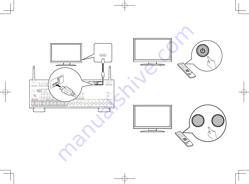 Denon AVR-X3700H Quick Start Manual Download Page 8