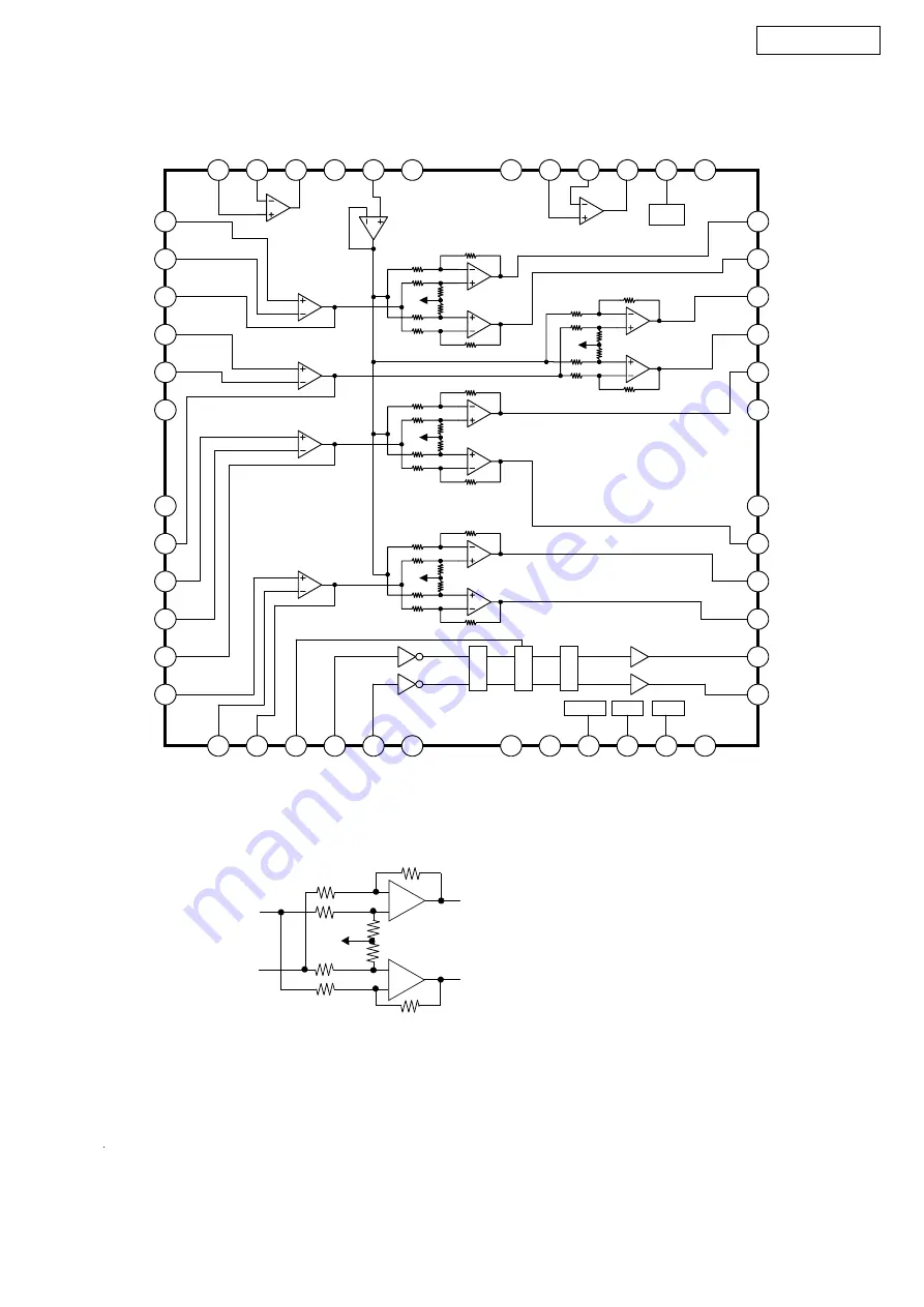 Denon DCD-1500AE Service Manual Download Page 42