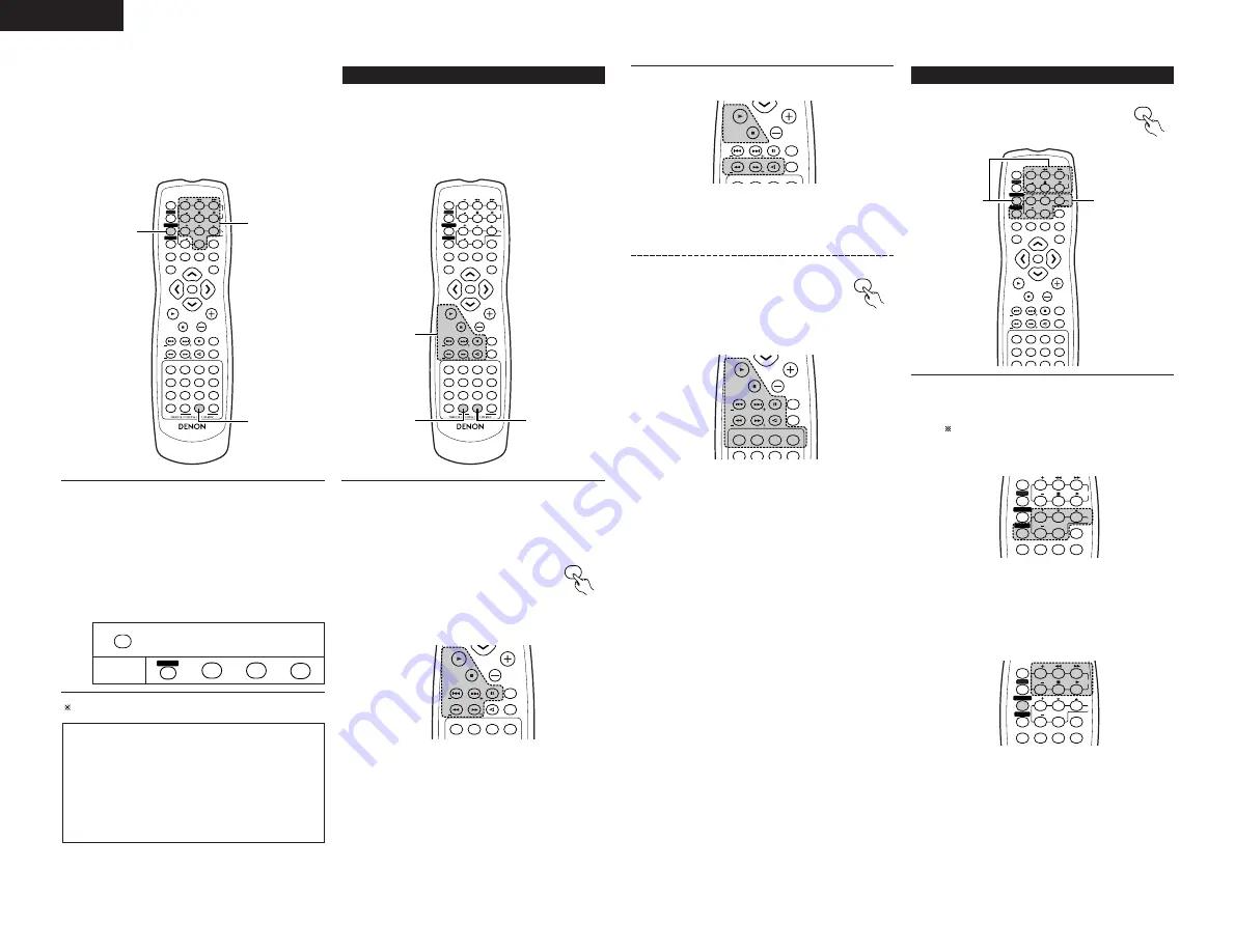 Denon DHT-1000DV Operating Instructions Manual Download Page 12