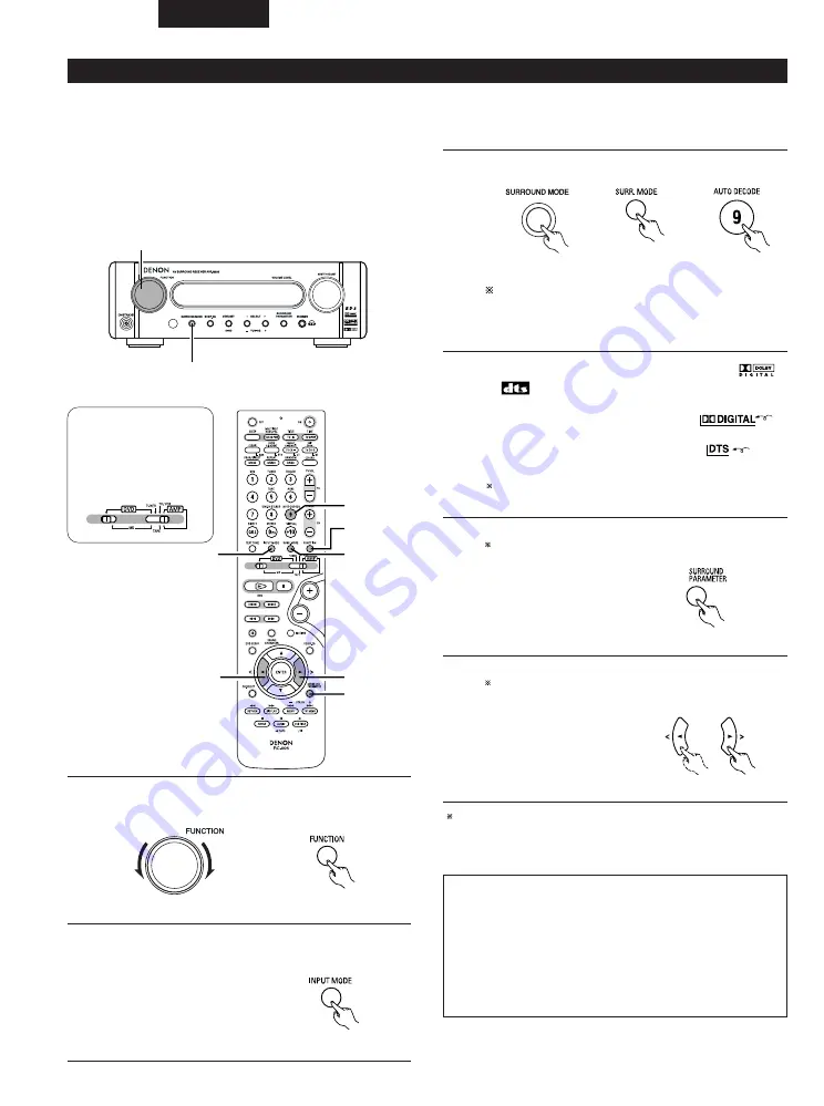 Denon DHT-M330DV Operating Instructions Manual Download Page 142