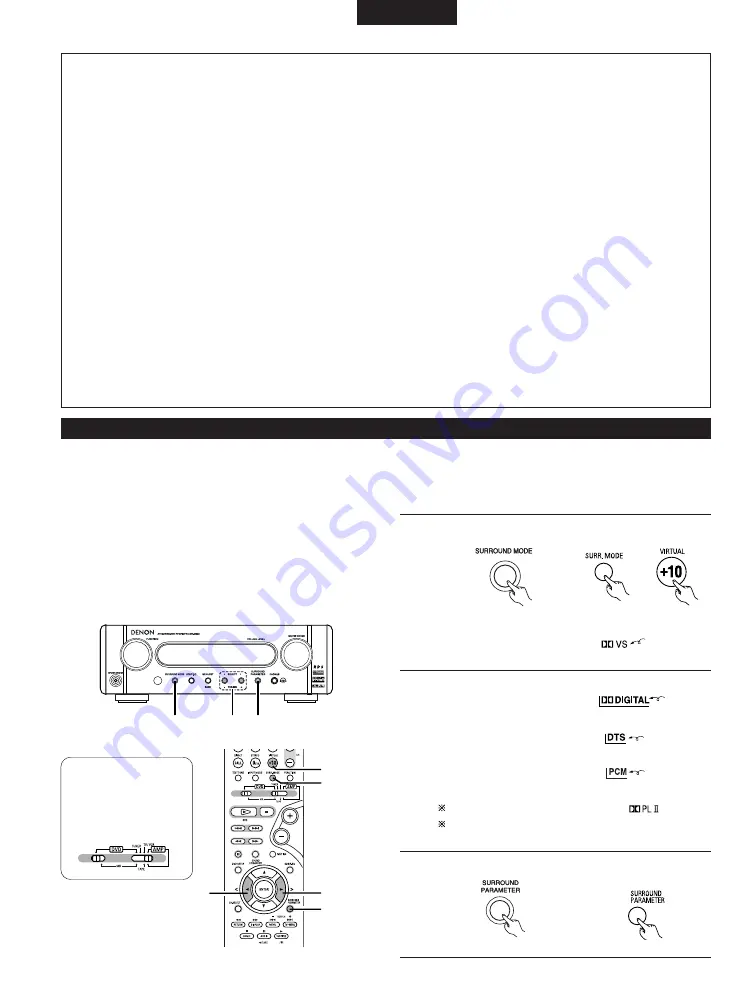 Denon DHT-M330DV Operating Instructions Manual Download Page 306