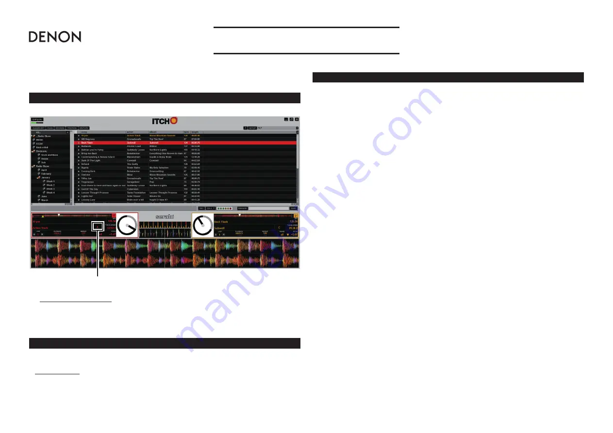 Denon DN-HC5000 - Serato ITCH Hardware/Software Package Скачать руководство пользователя страница 31