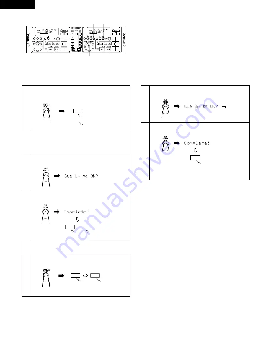 Denon DN-M2300R Operating Instructions Manual Download Page 20