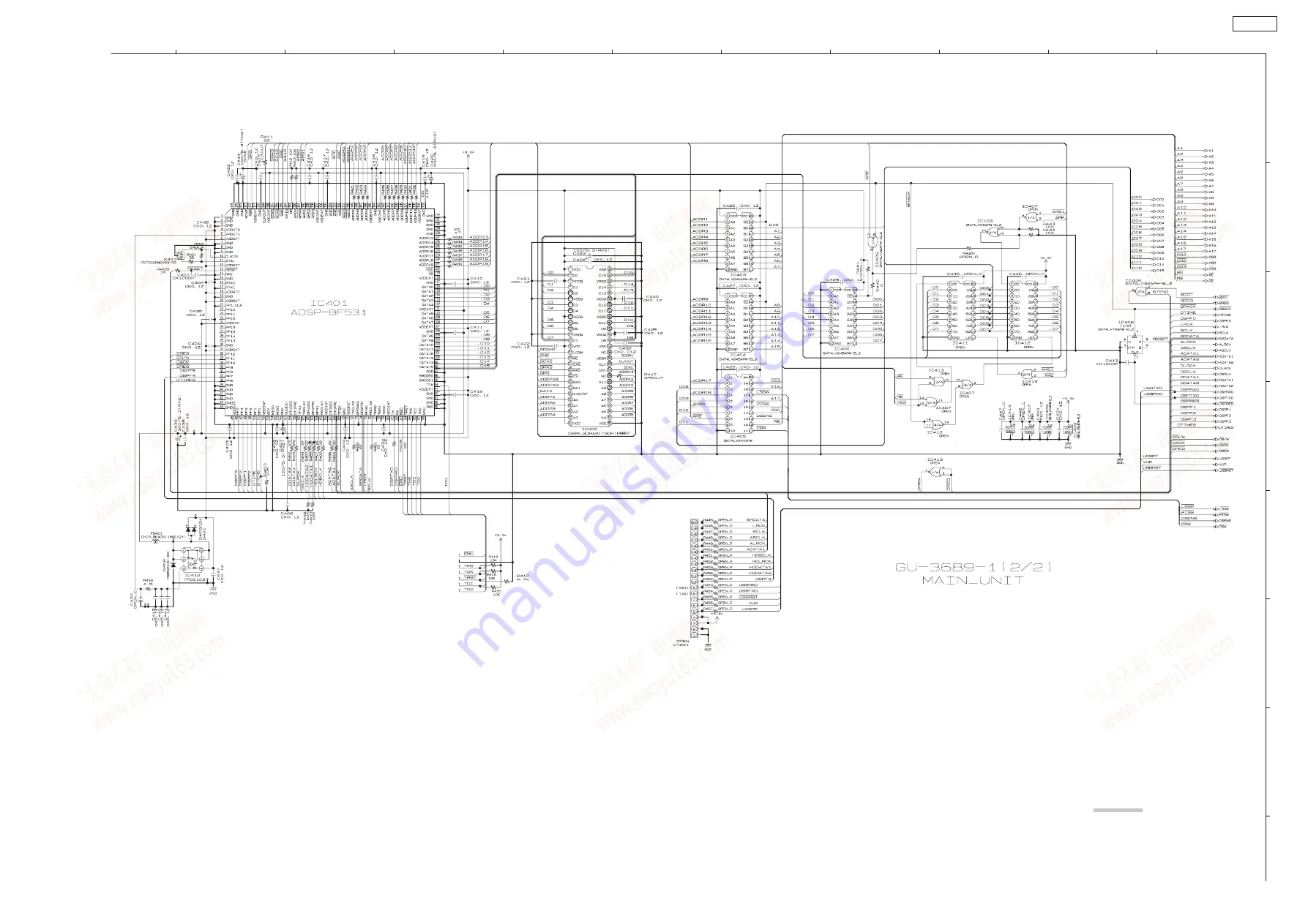 Denon DN-S3500 Service Manual Download Page 50