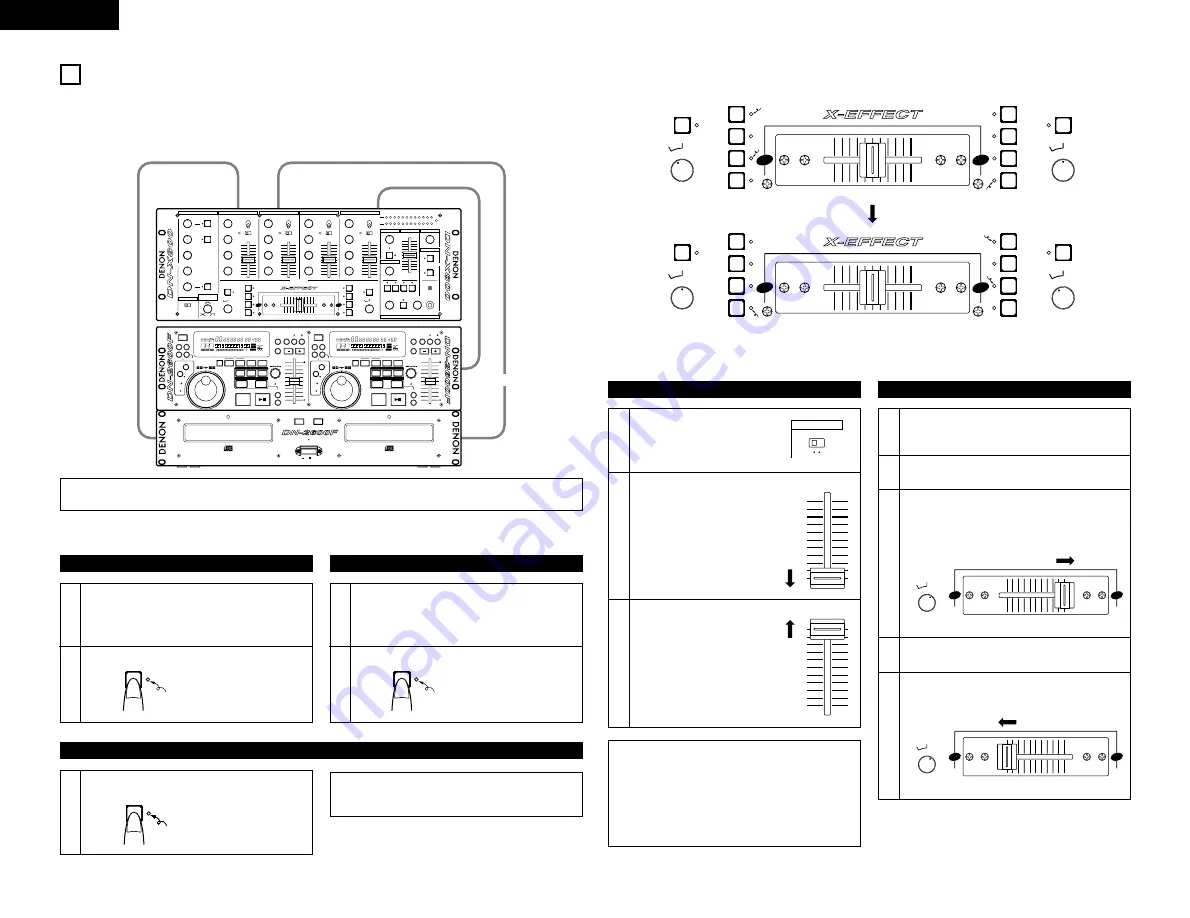 Denon DN-X800 Operating Instructions Manual Download Page 8