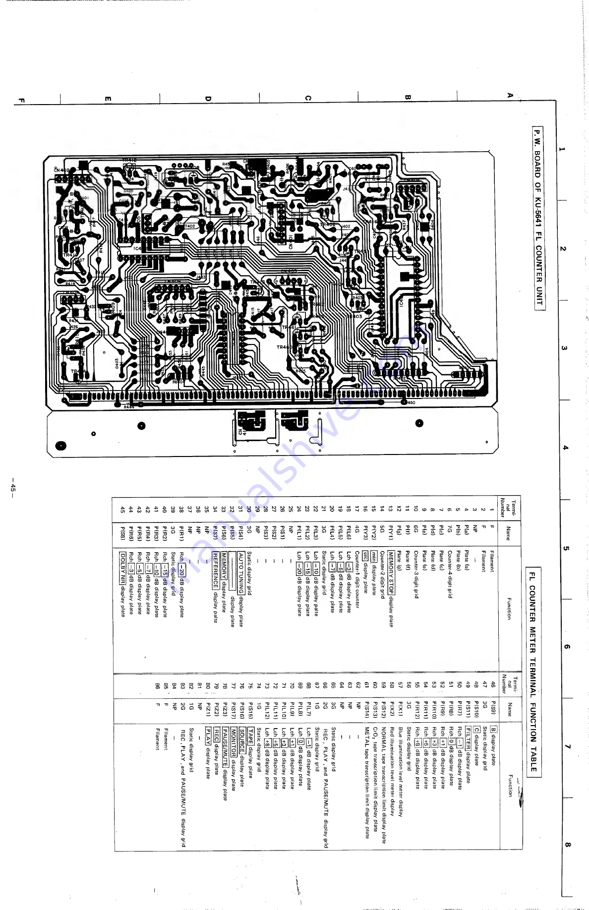 Denon DR-M33HX Service Manual Download Page 43