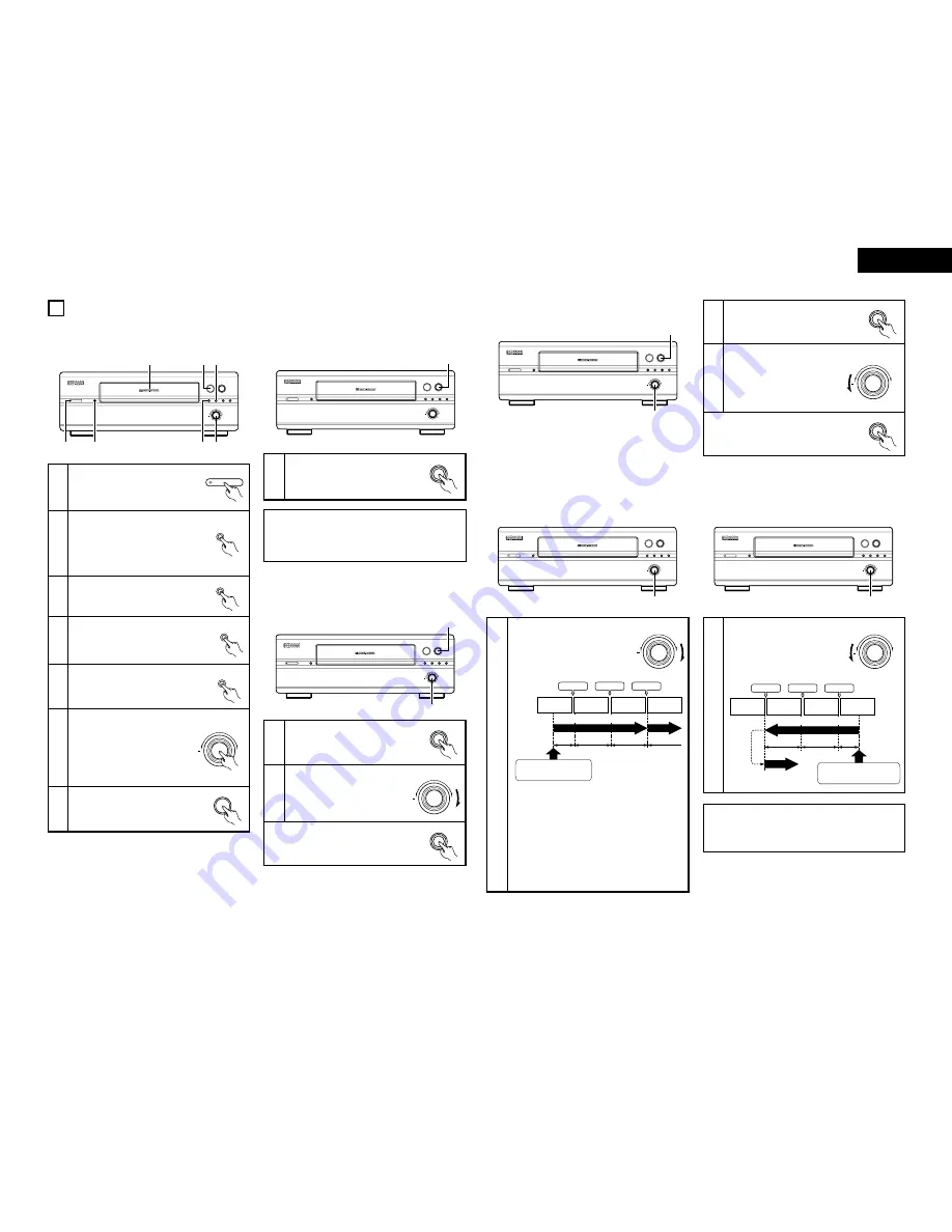 Denon DRR-201SA Operating Instructions Manual Download Page 9