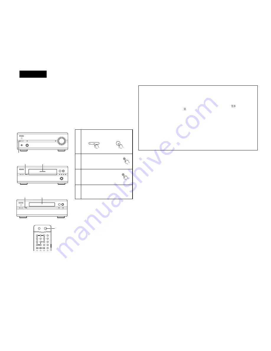 Denon DRR-201SA Operating Instructions Manual Download Page 22