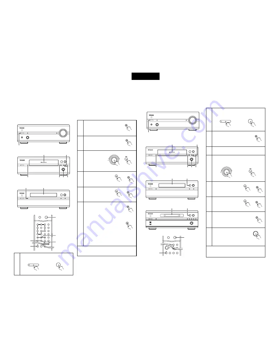 Denon DRR-201SA Operating Instructions Manual Download Page 71