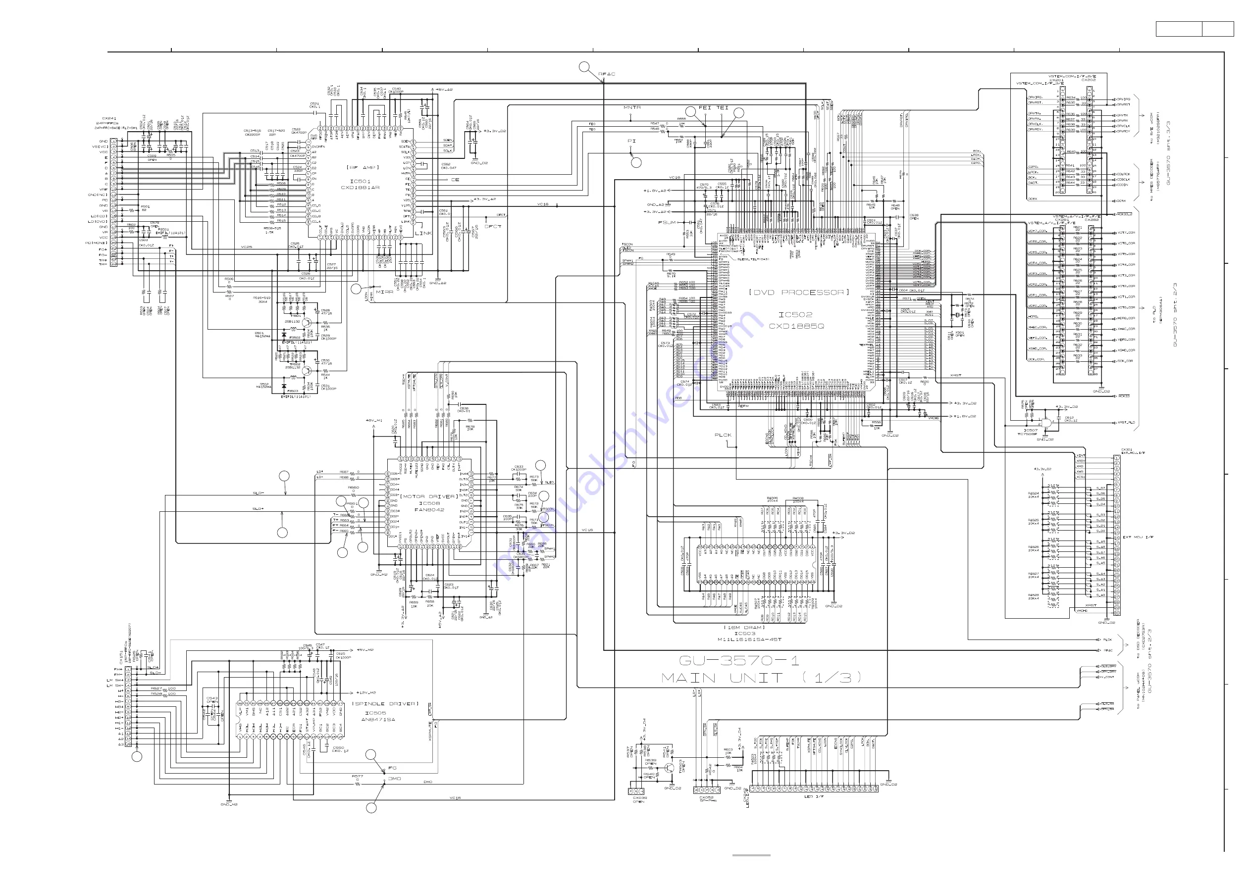 Denon DVD-2200 Service Manual Download Page 131