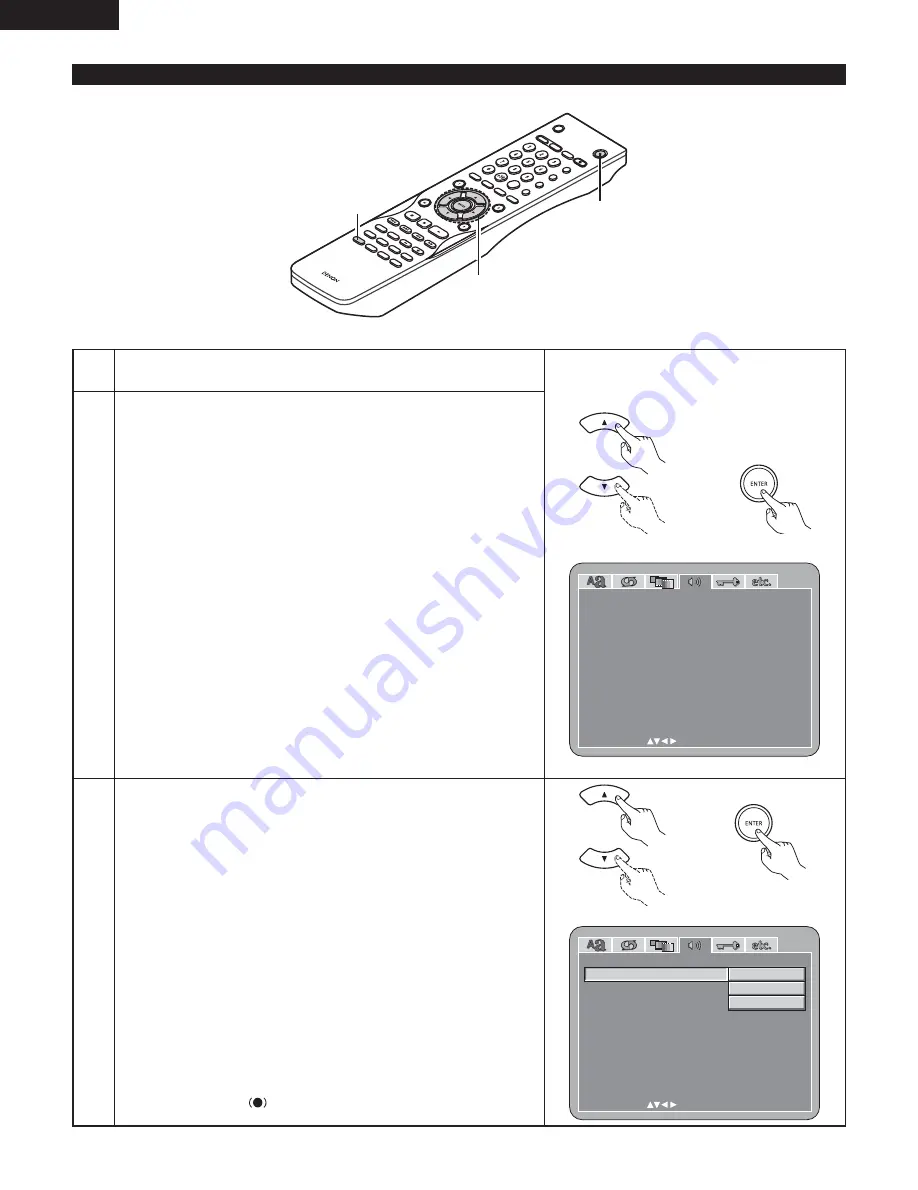 Denon DVD-2910/955 Скачать руководство пользователя страница 34