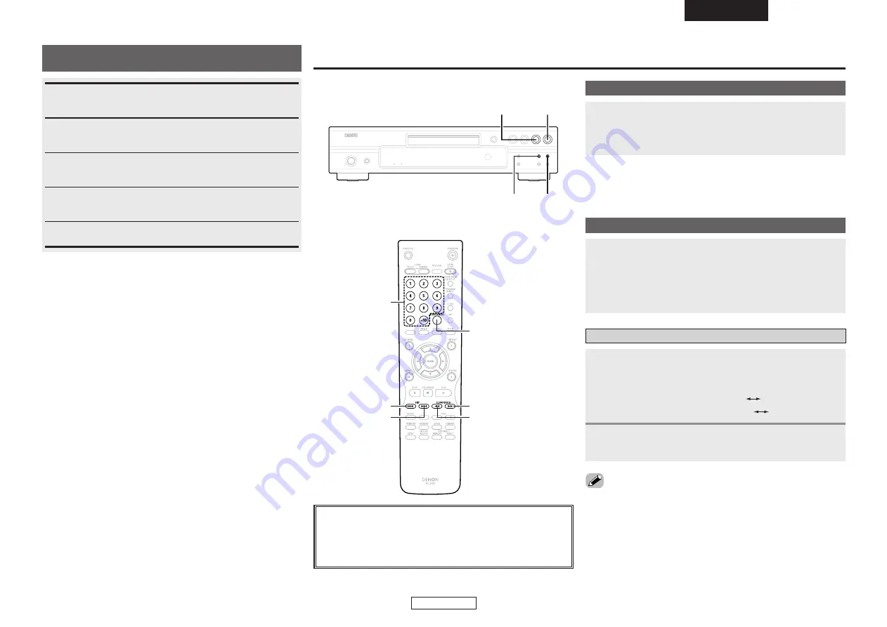 Denon DVD-2930CI Скачать руководство пользователя страница 43