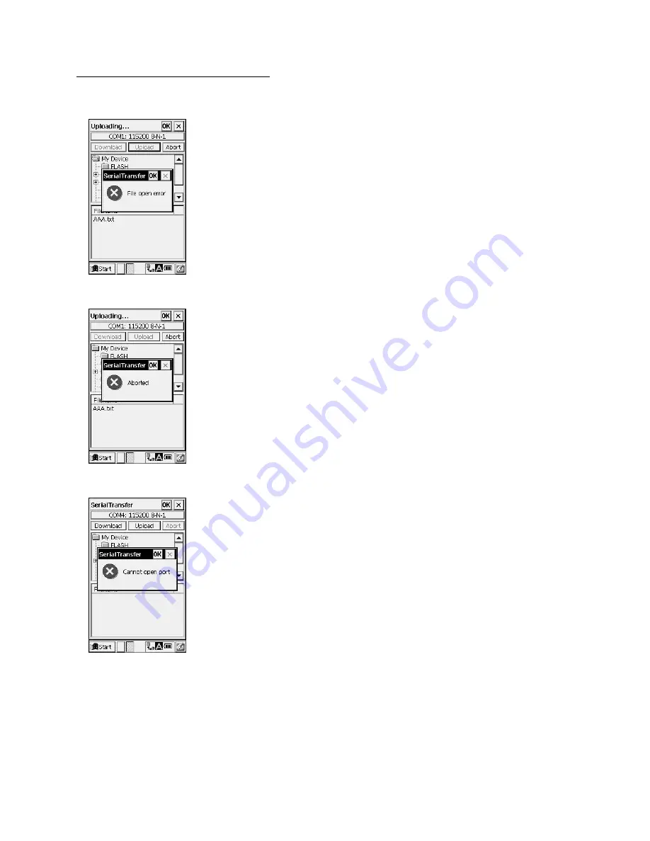 Denso BHT-100BW-CE User Manual Download Page 64