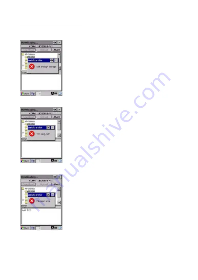 Denso BHT-202QW-CE User Manual Download Page 77