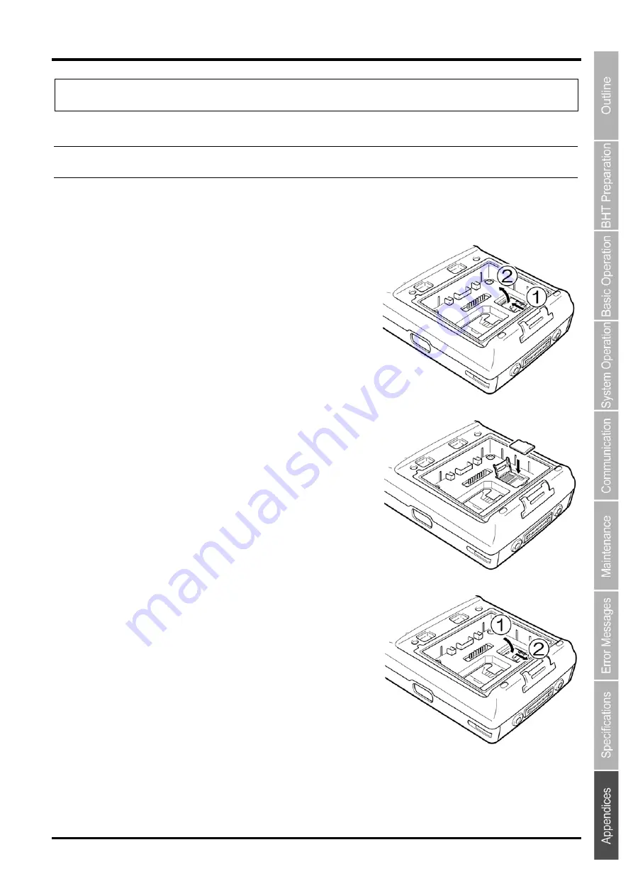 Denso BHT-700QWB-CE User Manual Download Page 179