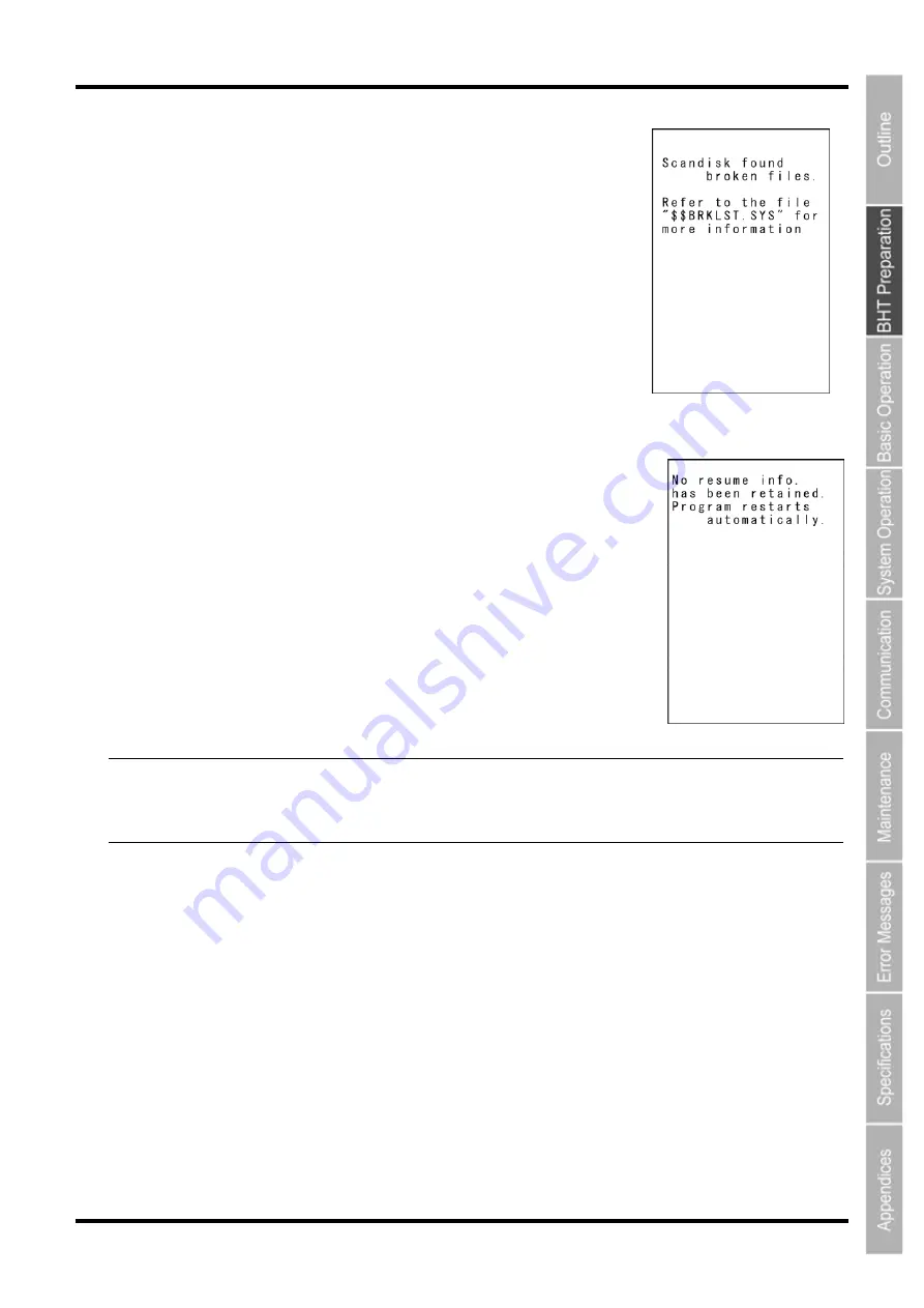 Denso BHT-805B User Manual Download Page 36