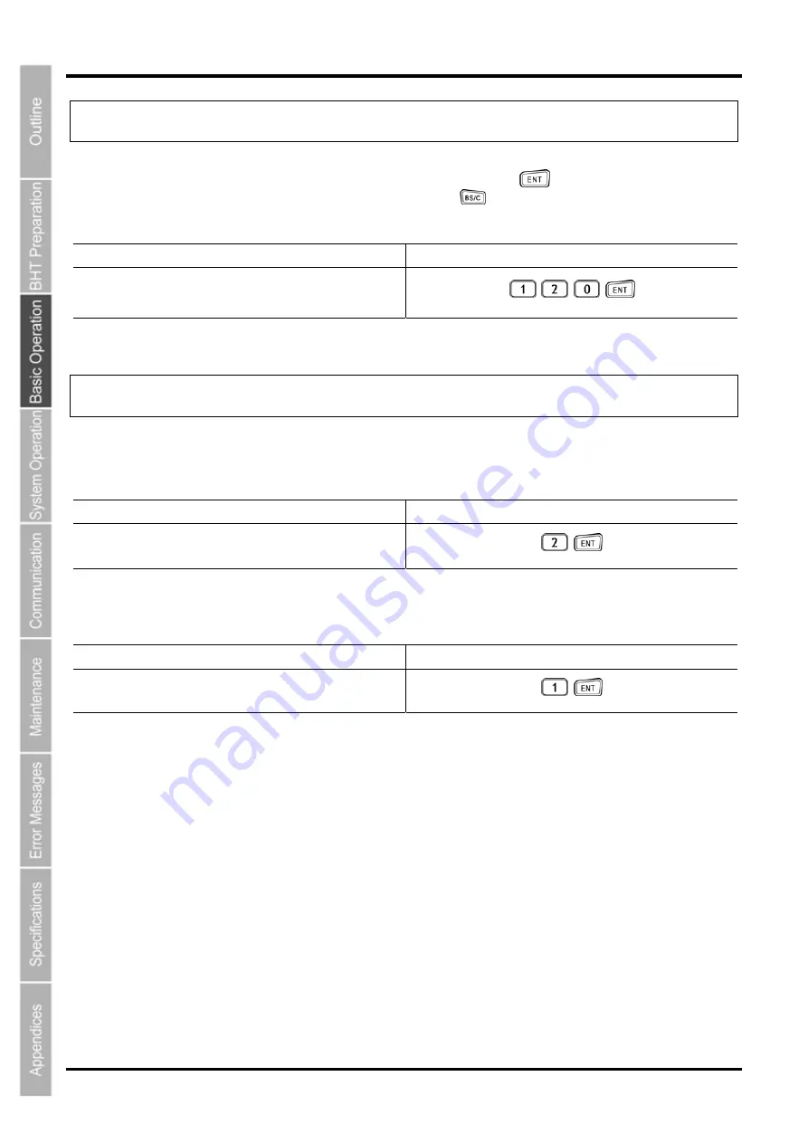 Denso BHT-805B User Manual Download Page 41