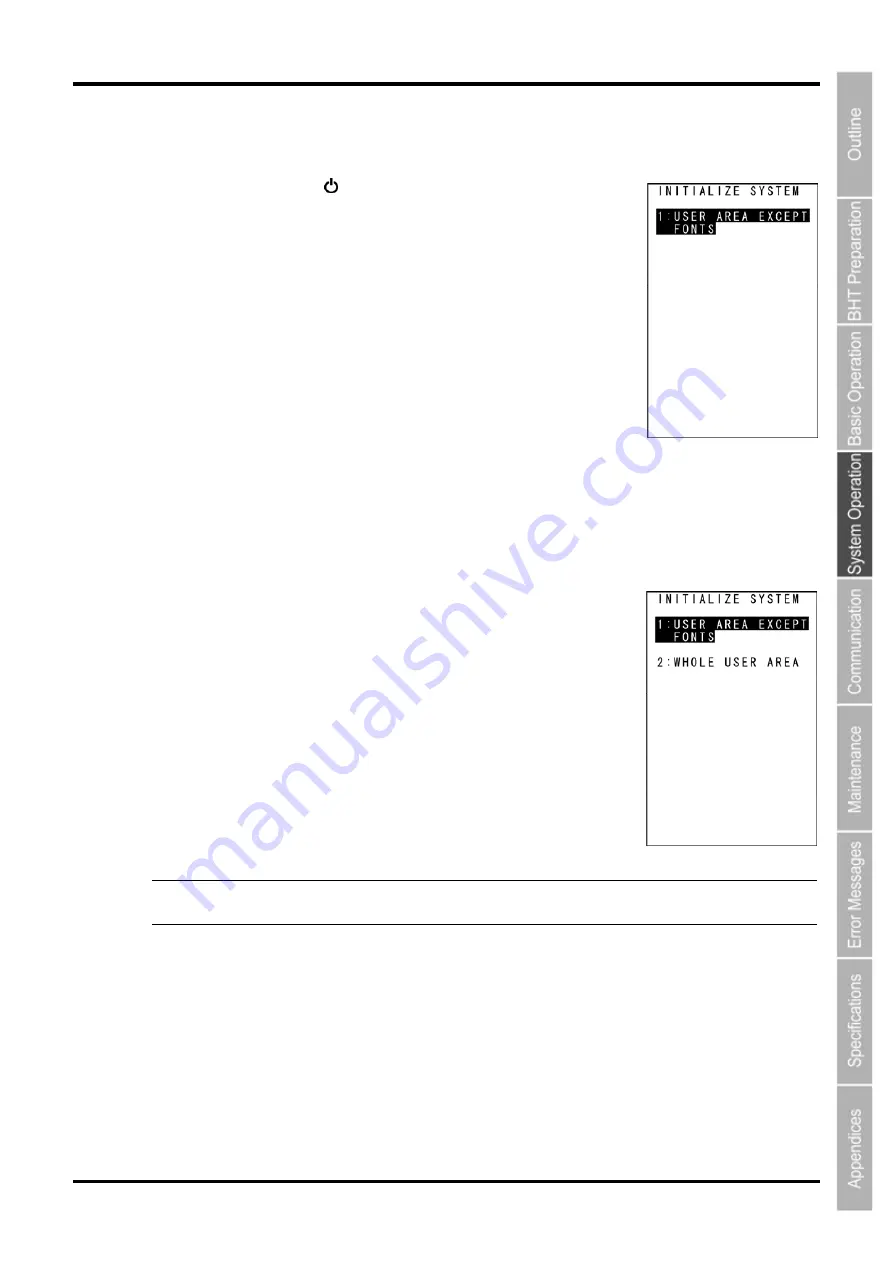 Denso BHT-805B User Manual Download Page 48