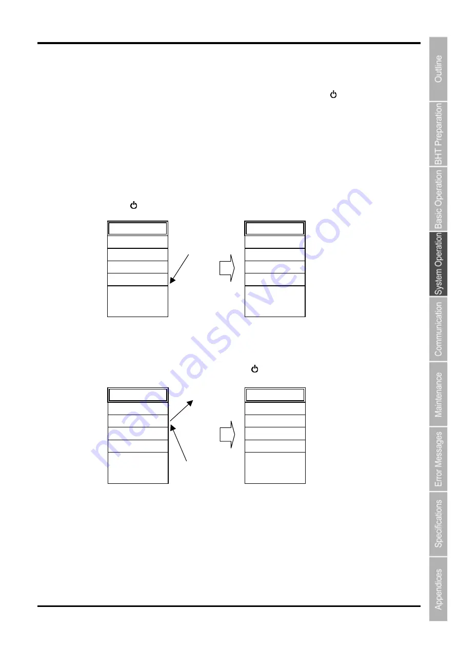 Denso BHT-805B User Manual Download Page 54