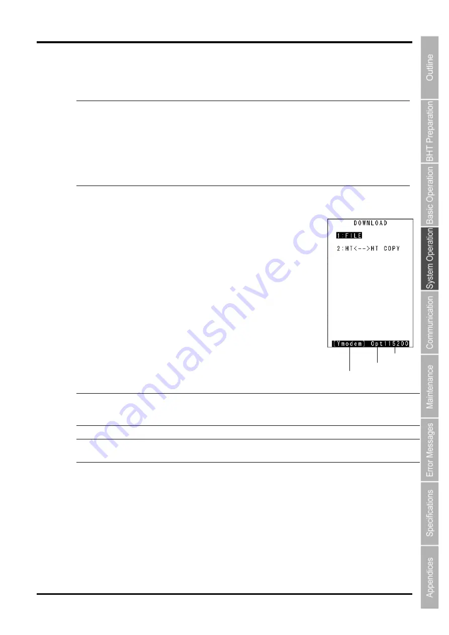 Denso BHT-805B User Manual Download Page 68