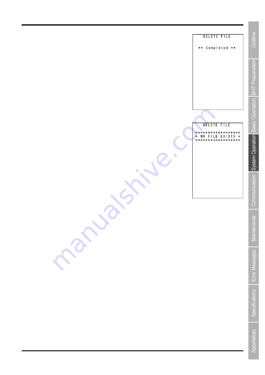 Denso BHT-805B User Manual Download Page 134