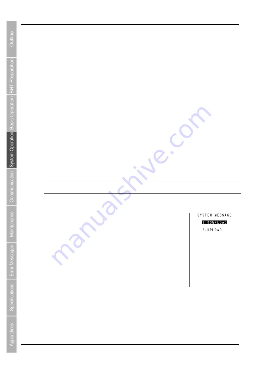 Denso BHT-805B User Manual Download Page 139