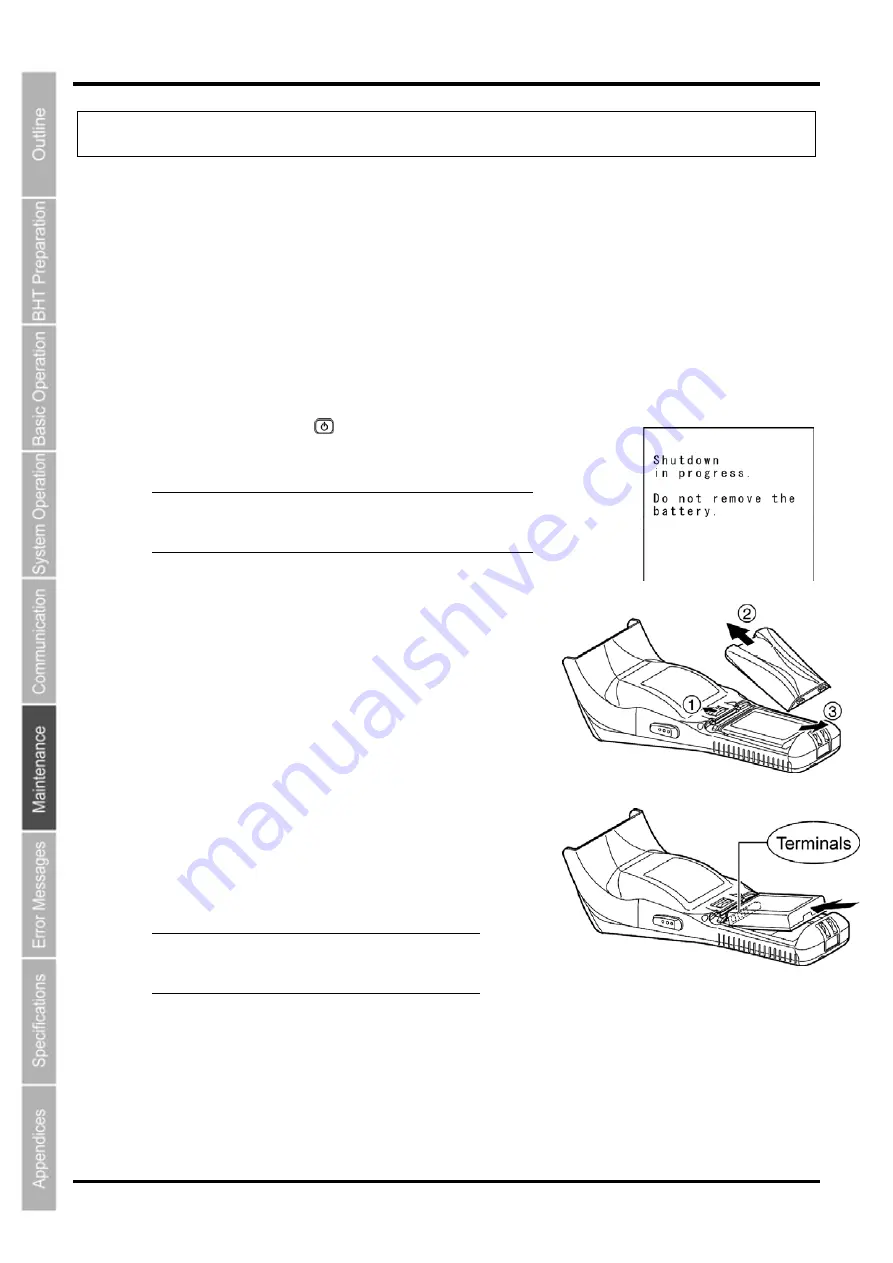 Denso BHT-805B User Manual Download Page 153