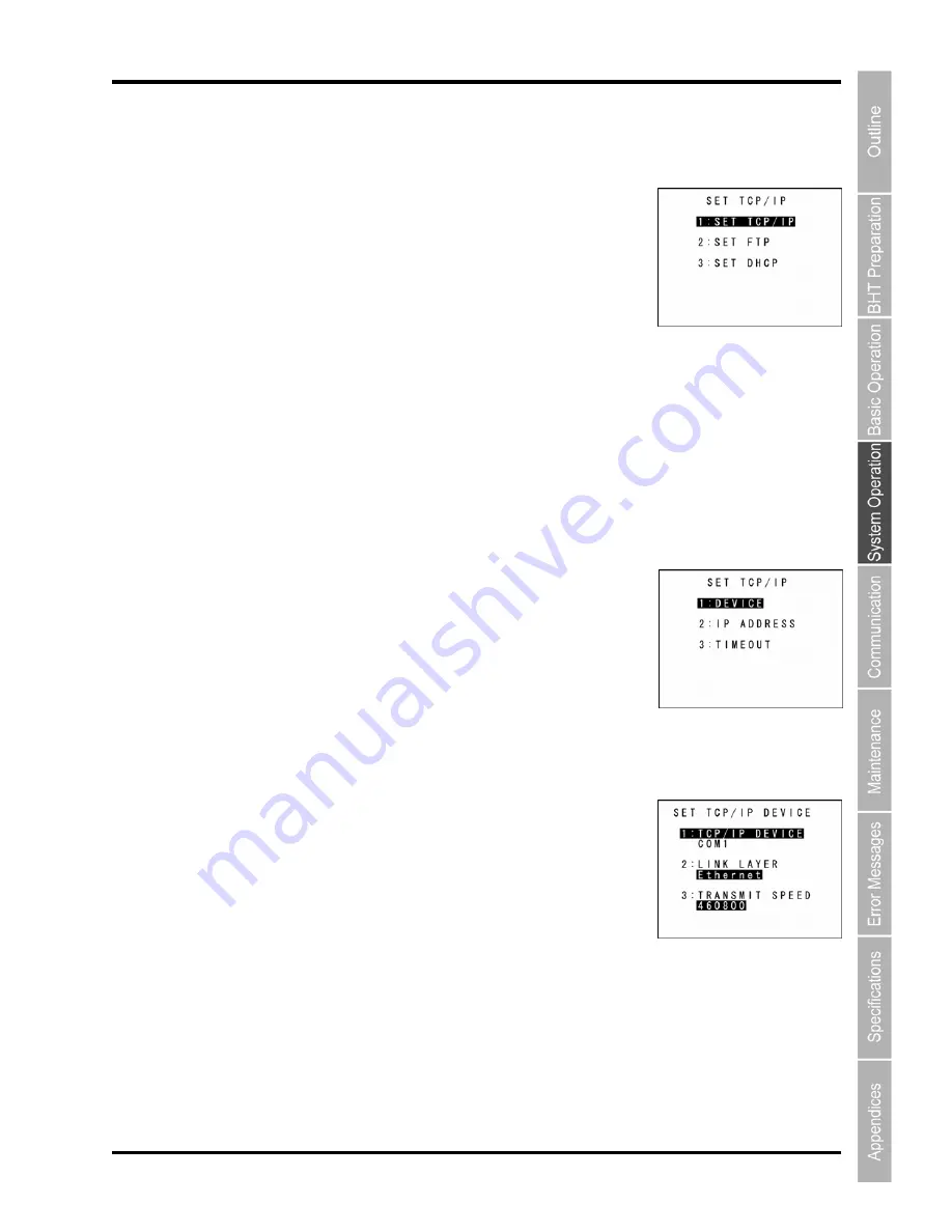 Denso BHT-904B User Manual Download Page 105