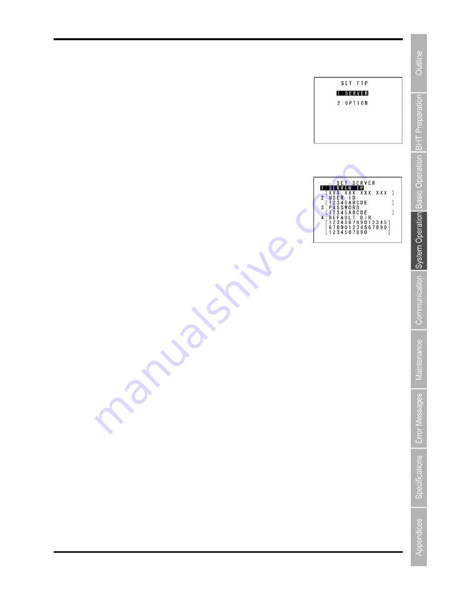 Denso BHT-904B User Manual Download Page 107