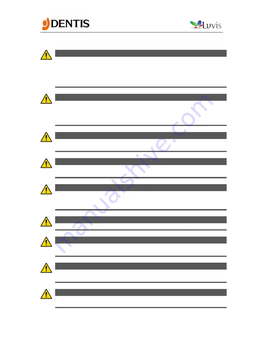 DENTIS LUVIS L200 User Manual Download Page 5