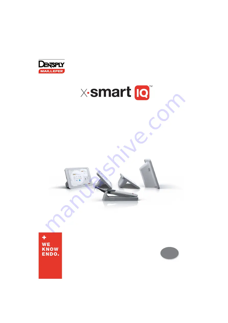 Dentsply Maillefer X-SMART IQ User Manual Download Page 1