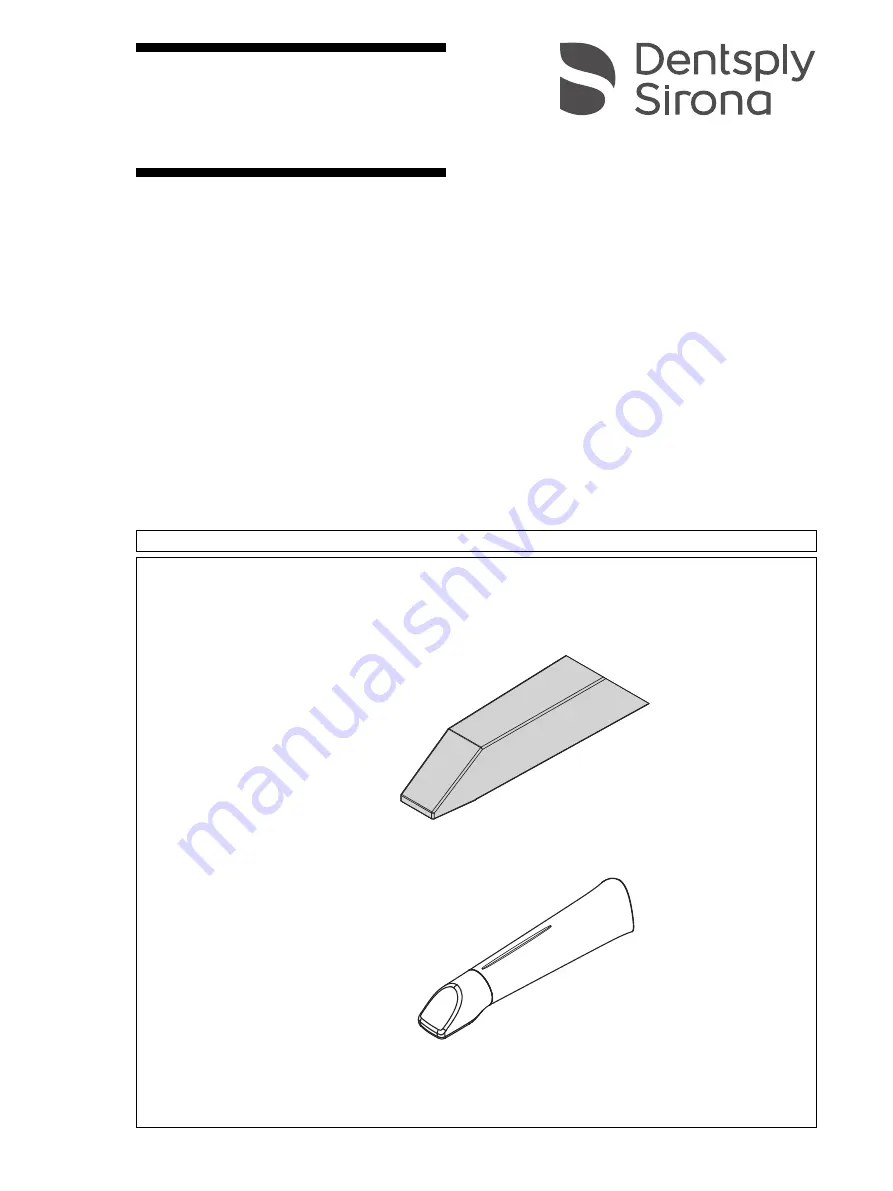 Dentsply Sirona Cerec Bluecam Instructions Manual Download Page 1