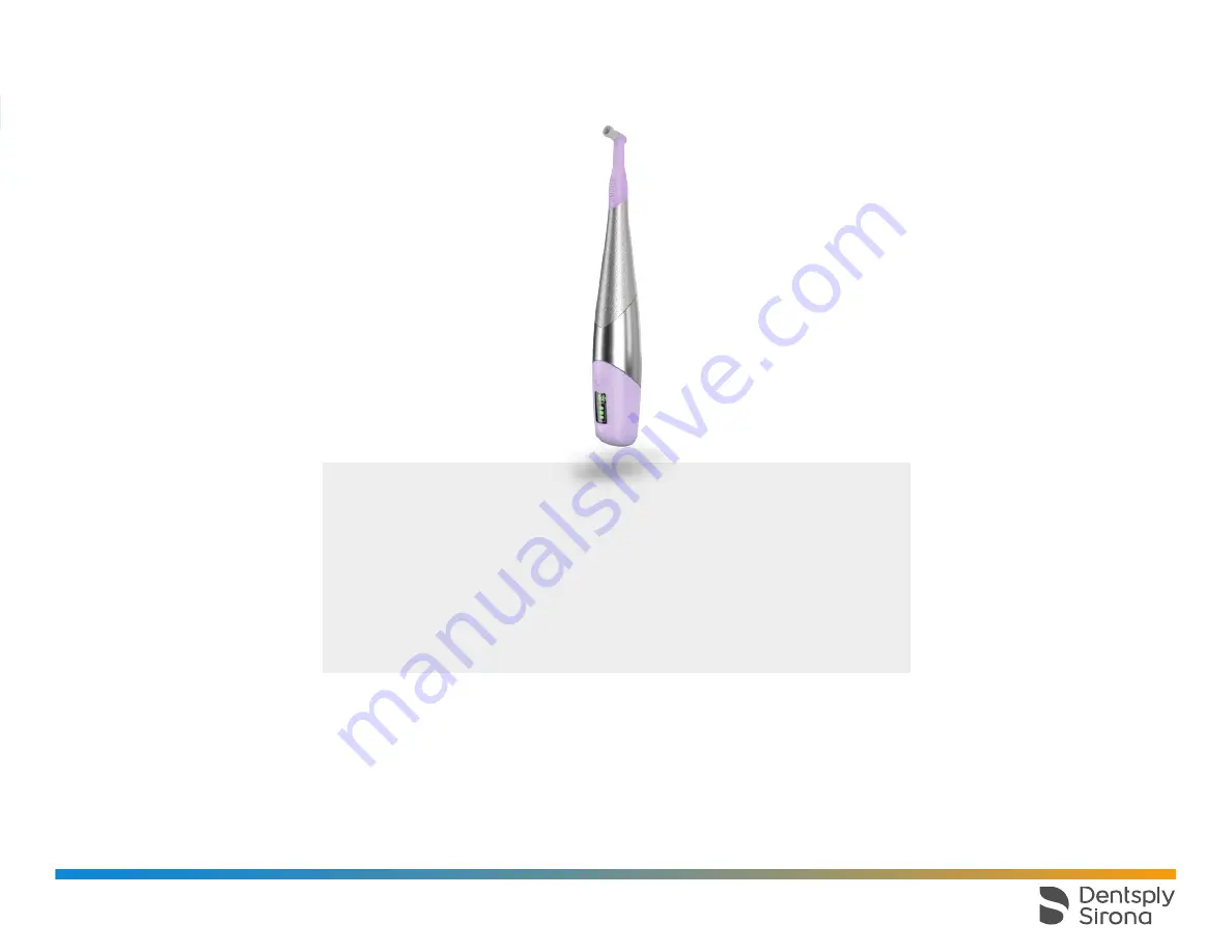 Dentsply Sirona Nupro Freedom Скачать руководство пользователя страница 3