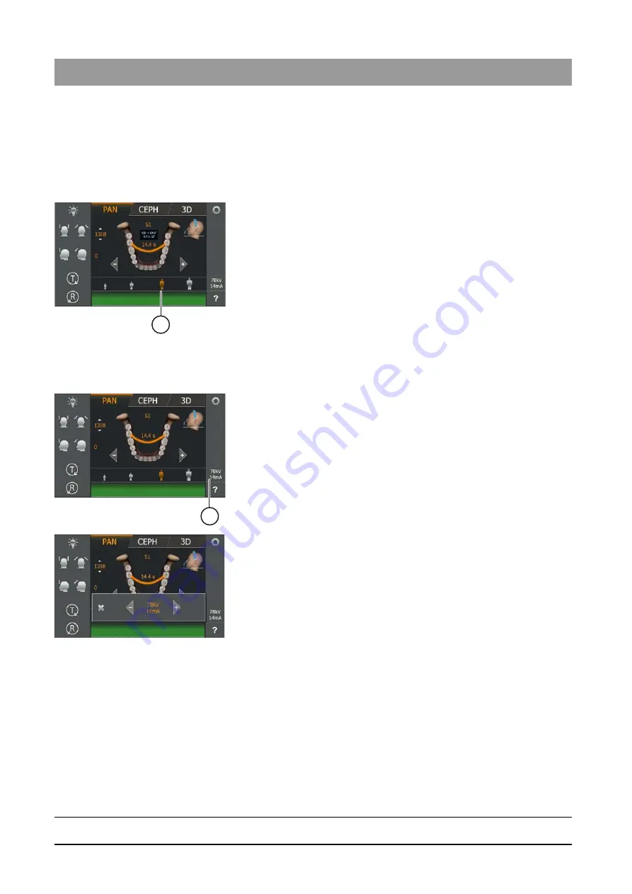 Dentsply Sirona Orthophos SL 2D Operating Instructions Manual Download Page 78