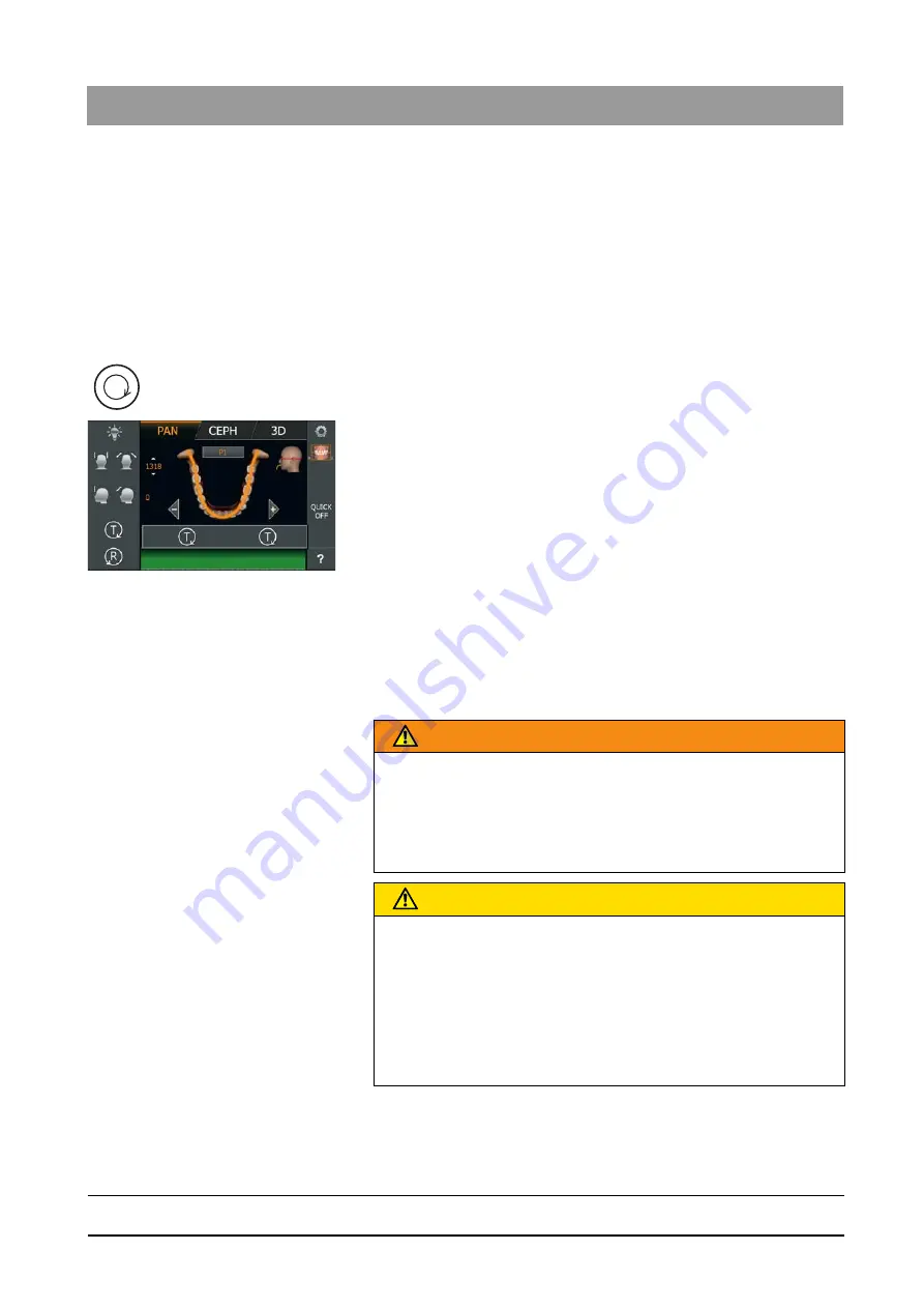 Dentsply Sirona Orthophos SL 2D Operating Instructions Manual Download Page 117