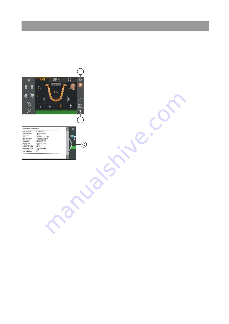 Dentsply Sirona Orthophos SL 2D Operating Instructions Manual Download Page 135