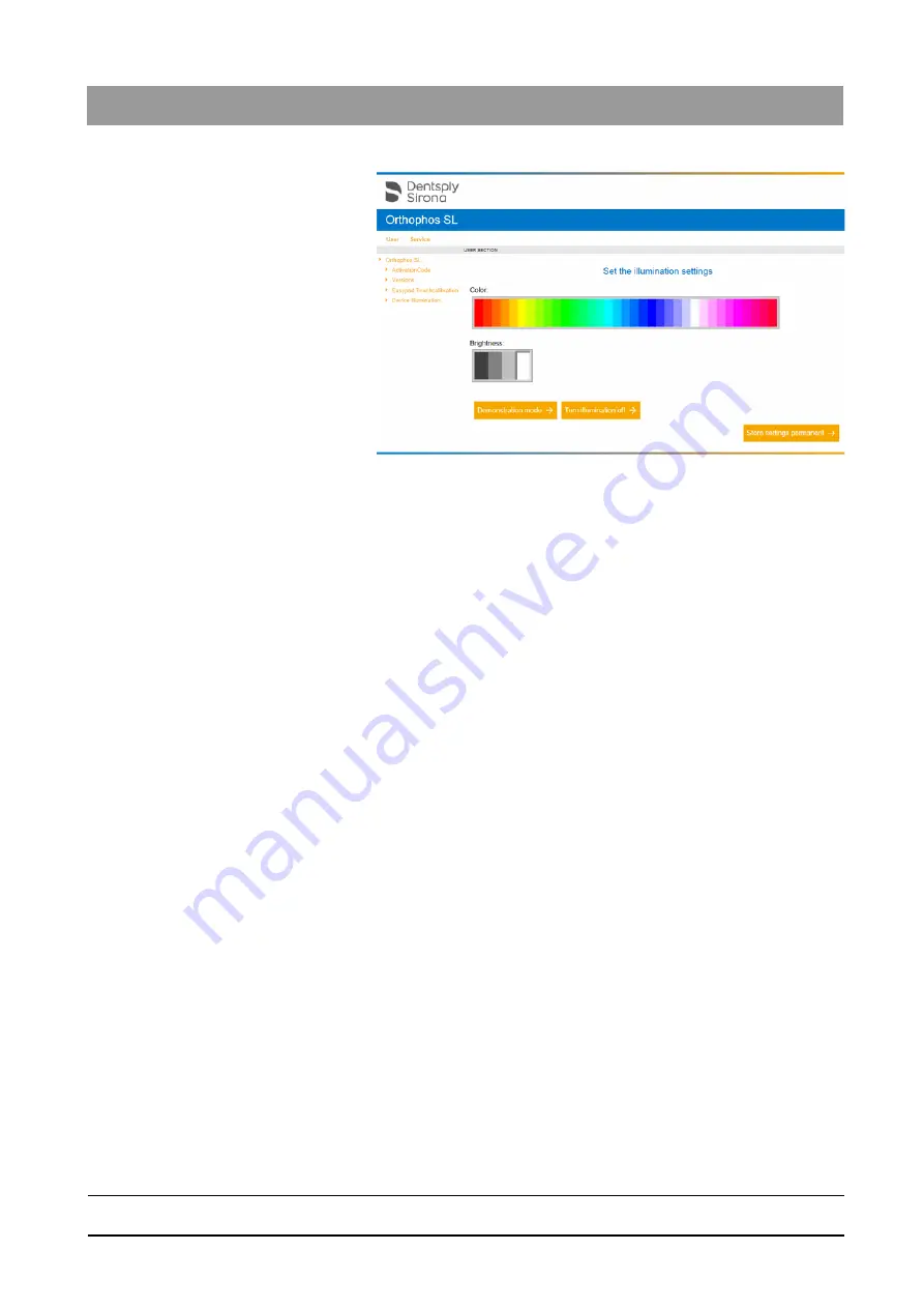 Dentsply Sirona Orthophos SL 2D Operating Instructions Manual Download Page 165