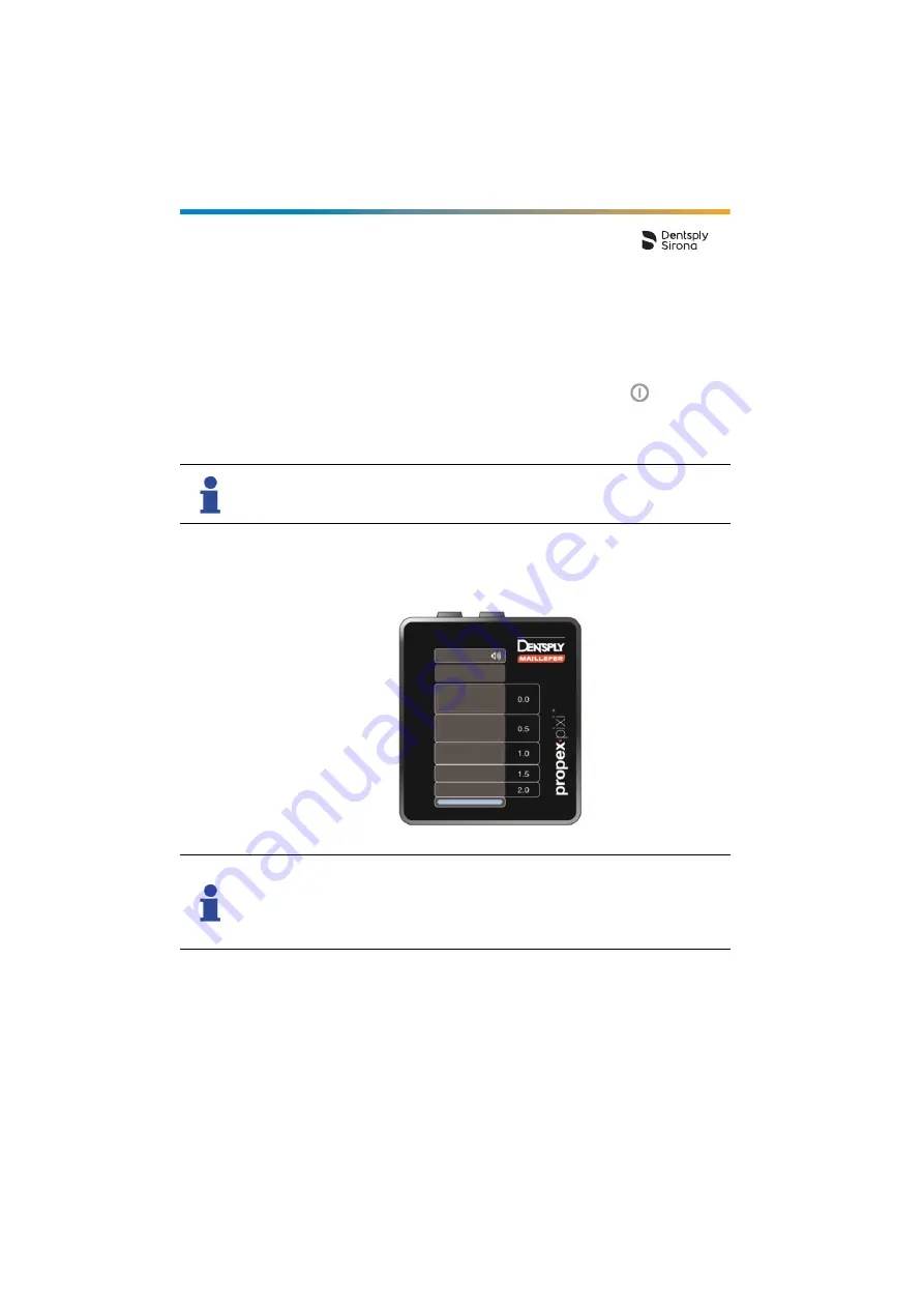 Dentsply Sirona Propex Pixi User Manual Download Page 64